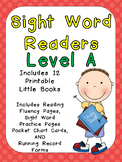 Sight Word Readers Level A Emergent Reader Bundle- Kinderg