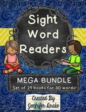 Sight Word Readers MEGA BUNDLE ~Set of 29 6 page Readers~ 