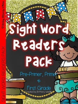 Preview of Sight Word Readers Pack: Dolch prek-1st