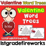 Sight Word Reading Fluency -Valentine Word Trees