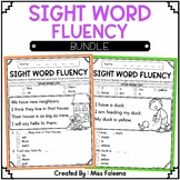 Sight Word Reading Fluency and Comprehension Bundle | Prin