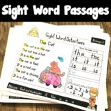 Distance Learning Sight Word Reading Passages