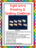 Sight Word Reading and Spelling Challenge