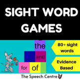 Sight Word Recognition Games For Speech Therapy and Educators