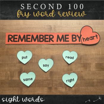 Preview of Sight Word Review - Second Hundred Fry Words