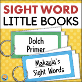 1st Kinder Sight Words Practice Printable Mini Books Sight