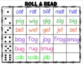 Sight Word Roll and Read Template - FILLABLE!!