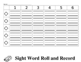 Sight Word Roll and Record