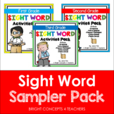 Sight Word SAMPLE Pack