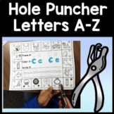 Letter Activities for Kindergarten with Hole Punchers {26 