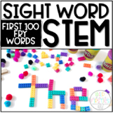 Sight Word STEM ~ First 100 Fry Words