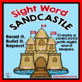 Sight Word Sandcastles