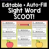 Sight Word Scoot - Editable! {Games for Classrooms of 16-3