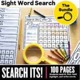 Sight Word Search Its! Bundle - Sight Word Search Sheets
