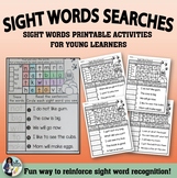 Sight Word Searches Activity Printables