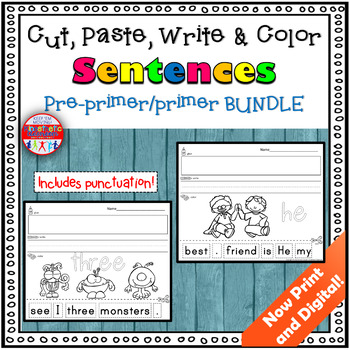 sentence building worksheets free teaching resources tpt