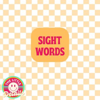 Preview of Sight Word Sentence Fraction Word Work Center