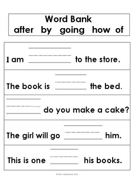 sight word list for 1st graders