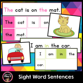 Preview of Sight Word Sentences