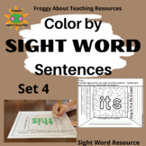 Writing Sight Word Sentences Fry's 76-100