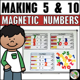 Kindergarten Math  Magnetic Number Mats - Addition
