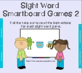 Sight Word Smartboard Games set 2