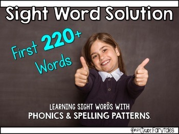Preview of Sight Word Solution: Teaching 220+ Words