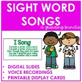 Sight Word Songs : A GROWING BUNDLE Sight Word Practice He