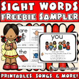 Free Sight Words Practice Kindergarten Worksheets Flash Ca