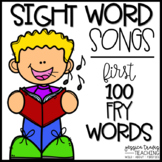 Sight Word Songs {First 100 Fry Words}