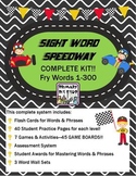 "Sight Word Speedway" System MEGA BUNDLE for FRY's First 3