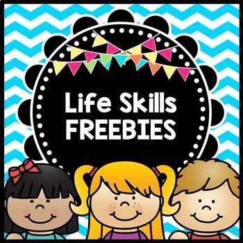 Preview of Life Skills - FREEBIE - Special Education - Reading - Math - Writing - Money