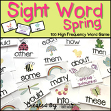 Sight Word Activities "Sight Word Spring"