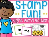 Sight Word Stamp Fun