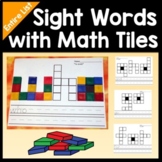 Sight Word Stations with Math Tiles {220 Words!}