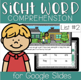 Sight Word Stories for Google Slides *SET 2* 50 High Frequency Words