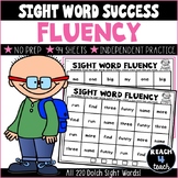 Sight Word Success: Fluency Practice Sheets (With Editable