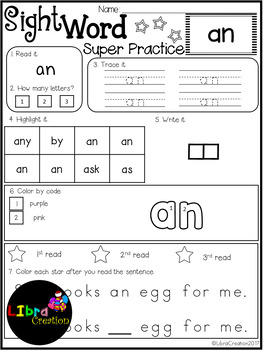 sight word super practice 1st grade by sue kayobie tpt