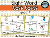 Sight Word Task Cards Level 2