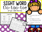 Sight Word Tic-Tac-Toe