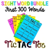 Sight Word Activities Tic Tac Toe Board Bundle