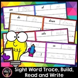 Sight Word Trace, Build, Read and Write
