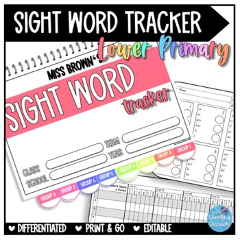 Preview of Sight Word Assessment | Editable + Printable