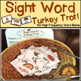 Sight Word Activities "Turkey Trot" - Sight Words Reading Game
