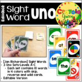 Sight Word Uno