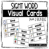 Sight Word Visual Cards Level 2