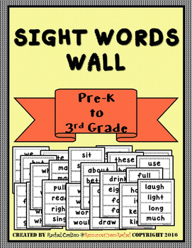 Preview of Sight Word Wall