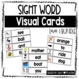 Sight Word Visual Cards Level 1
