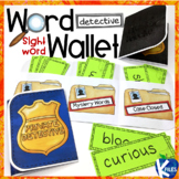 Sight Word Wallet for Word Detectives
