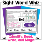 Sight Word Whiz | 57 High-Frequency Words | Print and Go